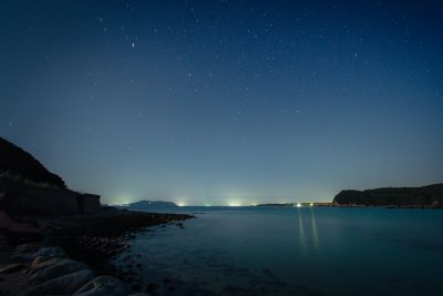 五島列島を包む満天の星と静寂の海